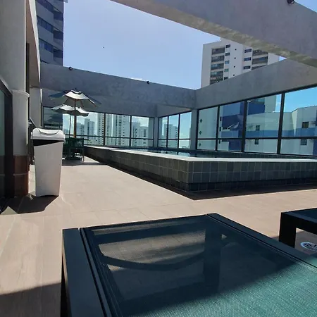 Flat Novo Em Boa Viagem - Rooftop 470 Recife Exterior foto
