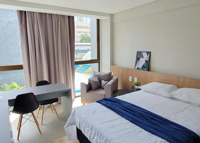 Flat Novo Em Boa Viagem - Rooftop 470