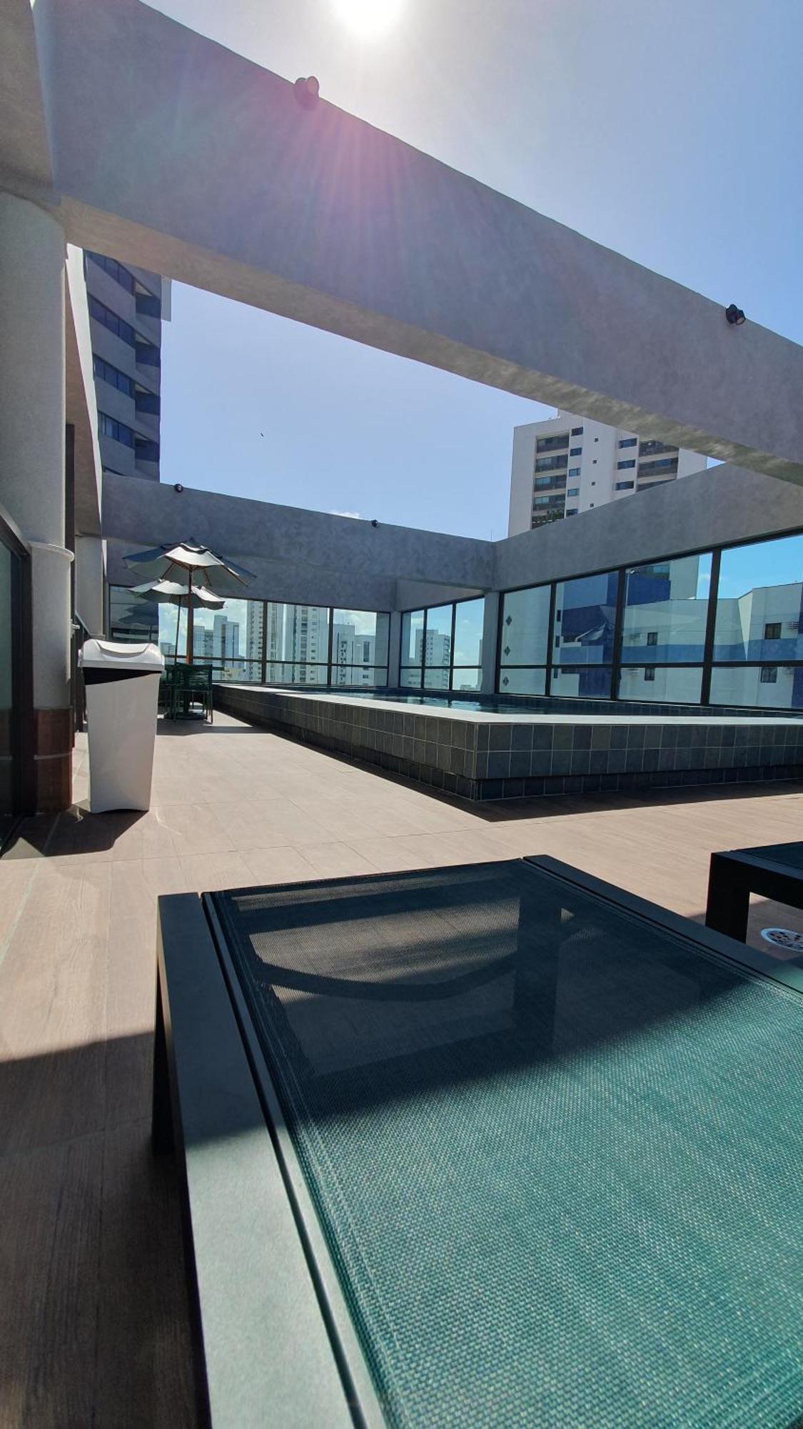 Flat Novo Em Boa Viagem - Rooftop 470 *