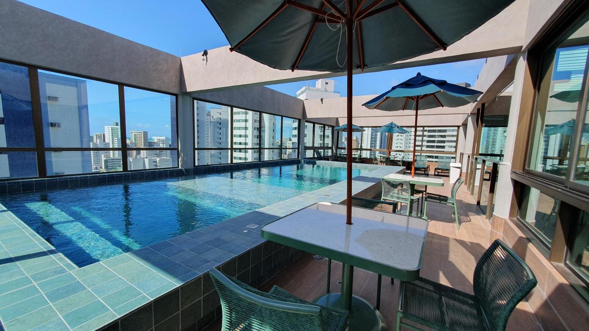 Flat Novo Em Boa Viagem - Rooftop 470 *
